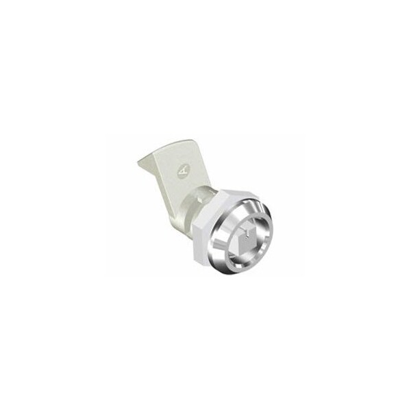 Southco Quarter-Turn Cam Latch, Railway Standard, 23mm .91 in Grip, Sealed Zinc Alloy, Chrome Plated - E5-6-222-510