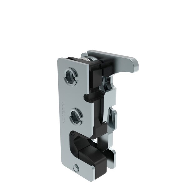 Southco Rotary Push To Close Latch, Small Size, Single Stage, with Integrated Bumper Hand Operated - R4-10-21-405-10