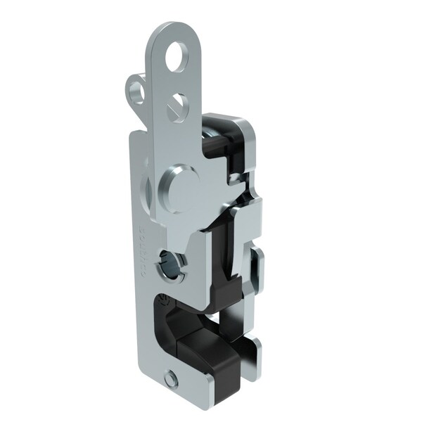 Southco Rotary Push To Close Latch, Small Size, Two Stage, with Integrated Bumper Dual Trigger - R4-10-40-705-10