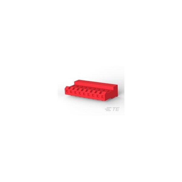 Te Connectivity 09P MTA156 CONN ASSY 22AWG RED - 3-640428-9
