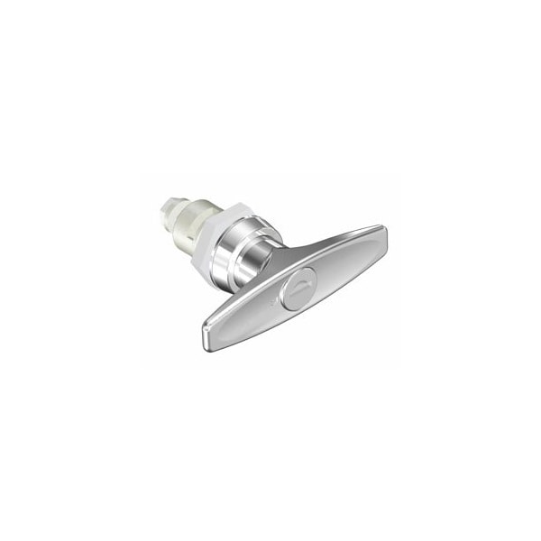 Southco Quarter-Turn Cam Latch, Key Locking CH751 T-handle, Spring-return Actuator, Not Sealed - E5-9-612-TL0-10