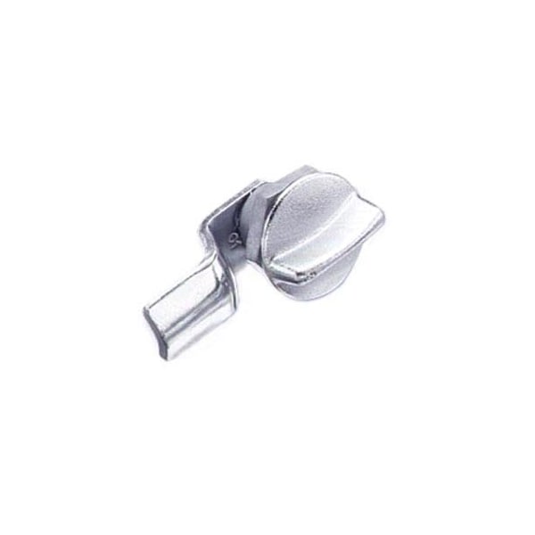 Southco Quarter-Turn Cam Latch, Short wing, 2mm .08 in Grip, Not Sealed Zinc Alloy, Chrome Plated - E5-1-111-020