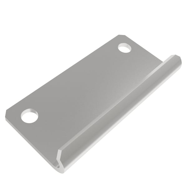 Southco Draw Latch, Keeper, Short Blade, Stainless Steel, Natural - V4-0009-52