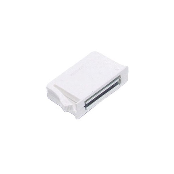 Southco Magnetic Latch, Snap-In- Rectangular hole, 40 N 8.7 lbs. Rated Load, Medium Size, White - 02-10-102-20