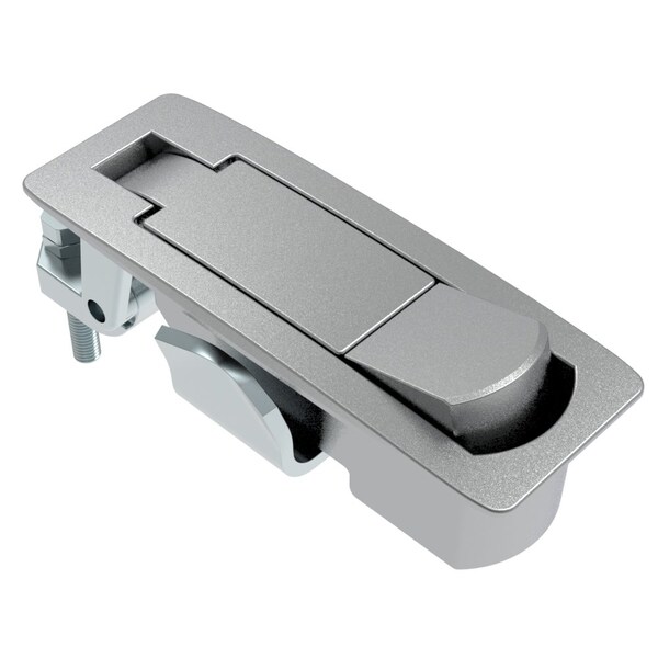 Southco Compression Latch, No Restriction, Raised Trigger, Sealed, Zinc Alloy, Chrome Plated, Textured - C2-42-11