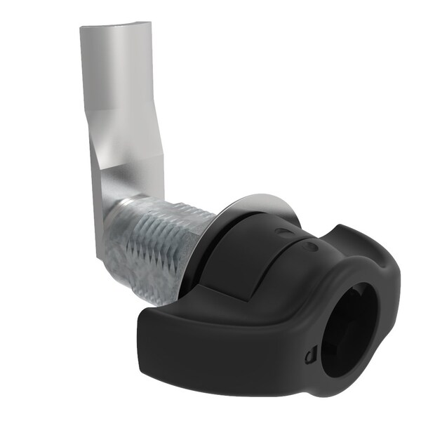Southco Vise Action, Compression Latch, Large Size, Wing, Zinc Alloy Powder Coat, Black - E3-1059-095