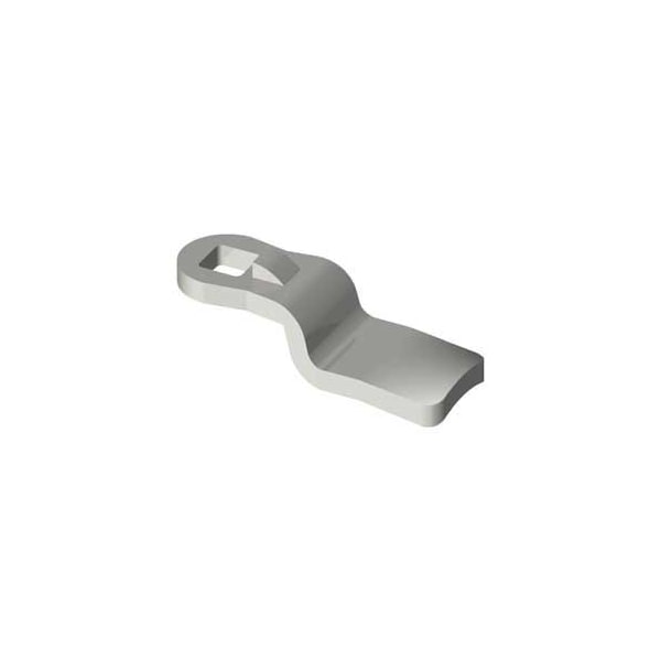 Southco Quarter-Turn Cam Latch Cam, 28mm 1.10 in Grip, Steel, Zinc Plate, Bright chromate - E5-6015