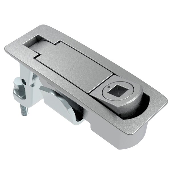 Southco Compression Latch, Tool Locking, Railway Standard, Sealed, Zinc Alloy, Chrome Plated, Textured - C2-43-141