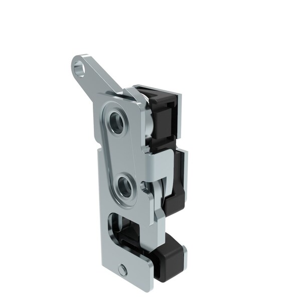 Southco Rotary Push To Close Latch, Small Size, Two Stage, with Integrated Bumper Bottom Trigger - R4-10-31-505-10