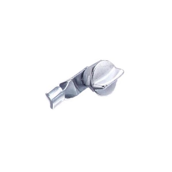 Southco Quarter-Turn Cam Latch, Short wing, 28mm 1.10 in Grip, Not Sealed Zinc Alloy, Chrome Plated - E5-1-111-150