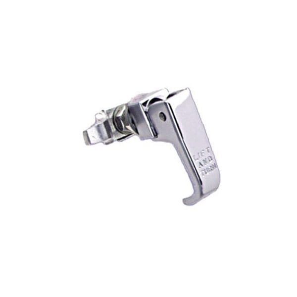 Southco Compression Latch, Lift & Turn, Small Size, Zinc Alloy , Chrome Plated, Polished - 62-10-21