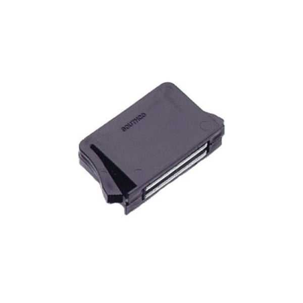 Southco Magnetic Latch, Snap-In- Rectangular hole, 40 N 8.7 lbs. Rated Load, Medium Size, Black - 02-10-101-10