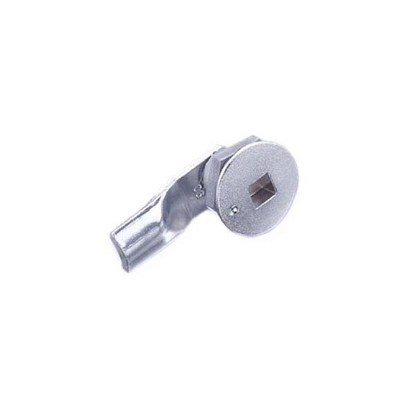 Southco Quarter-Turn Cam Latch, 8 mm Square Recess, 10mm .39 in Grip, Not Sealed Zinc Alloy - E5-1-081-060