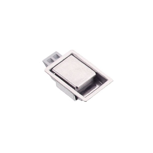 Southco Push To Close Latch, Miniature Size, Stainless Steel, Brushed Finish - 64-01-10