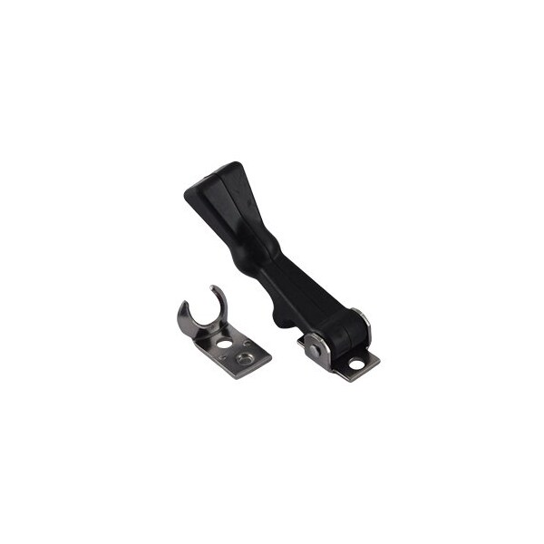 Southco Flexible Draw Latch, 51 Series, Stainless Steel Hardware, F style keeper - 37-10-051-20
