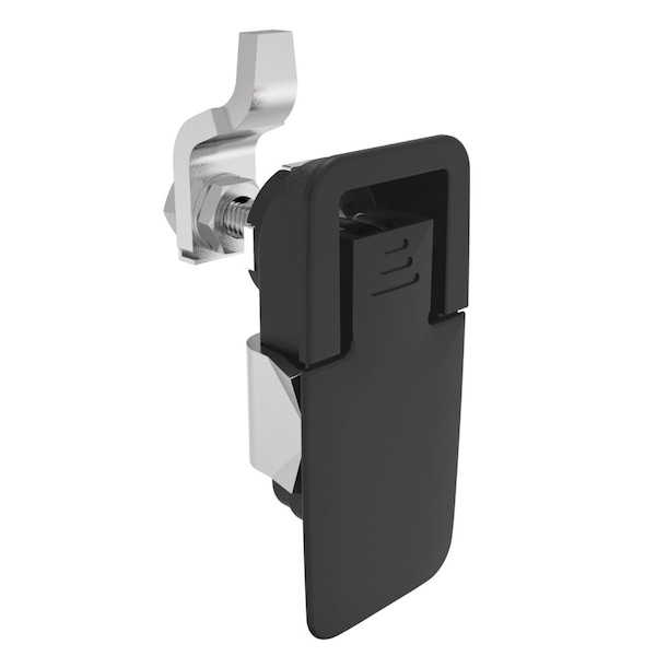 Southco L-T Non-Locking Black Unit Pack. Compression Latch, Lift & Turn, Medium Size, Flush Style - 62-40-151-2