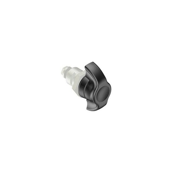 Southco Quarter-Turn Cam Latch, Wing, Spring-return Actuator, Not Sealed, Zinc Alloy, Powder Coat, Black - E5-9-305-TR0