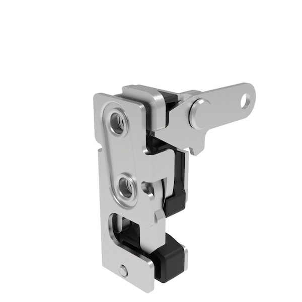 Southco Rotary Push To Close Latch, Small Size, Two Stage, with Integrated Bumper Perpendicular Trigger - R4-10-31-105-20
