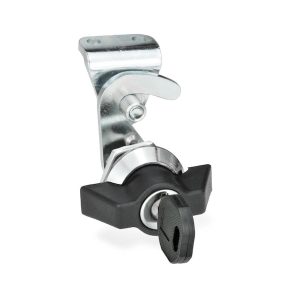 J.W. Winco JW Winco GN115.8-SUK-18-H1-CR-2 Cam Latch, Hook Style - 115.8-SUK-18-H1-CR-2