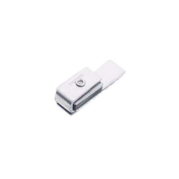 Southco Magnetic Latch, Adhesive Mount, 18 N 4 lbs. Rated Load, Small Size, Natural - 02-30-321-10