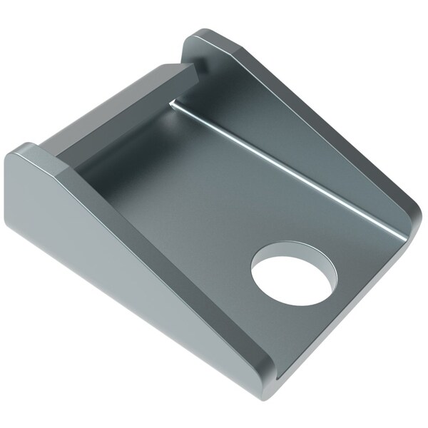 Southco Over-center Draw Latch Medium Size, Exposed Keeper single hole mount, Steel, Zinc Plate - 97-57-104-11