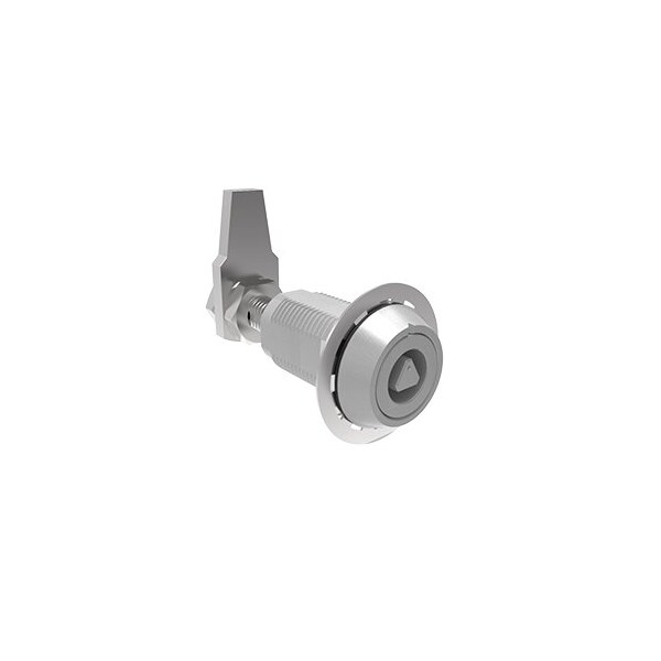 Southco Vise Action  Compression Latch, Large Size, 7 mm Triangle, Aluminum Alloy, Powder Coat, Silver - E3-223-376