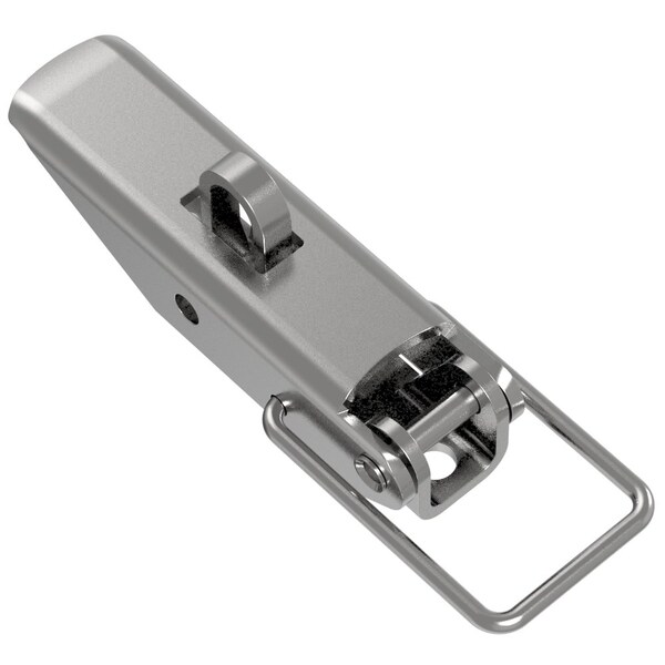 Southco Toggle Style Draw Latch, Medium Size, Concealed Mount, Steel, Zinc Plate, Bright chromate - TL-40-221-07