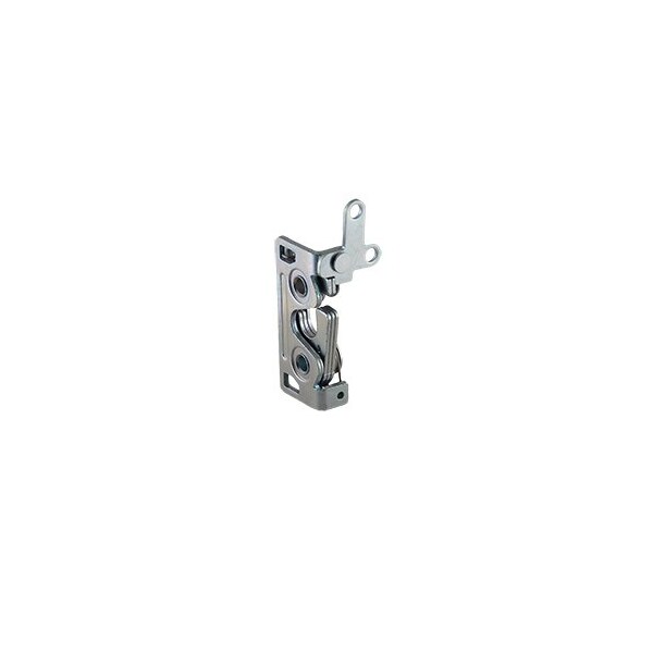 Southco Rotary Push To Close Latch, Large Size, Two Stage, 2-Point Lever 1/4-20 Thread, Steel - R4-30-31-301-10