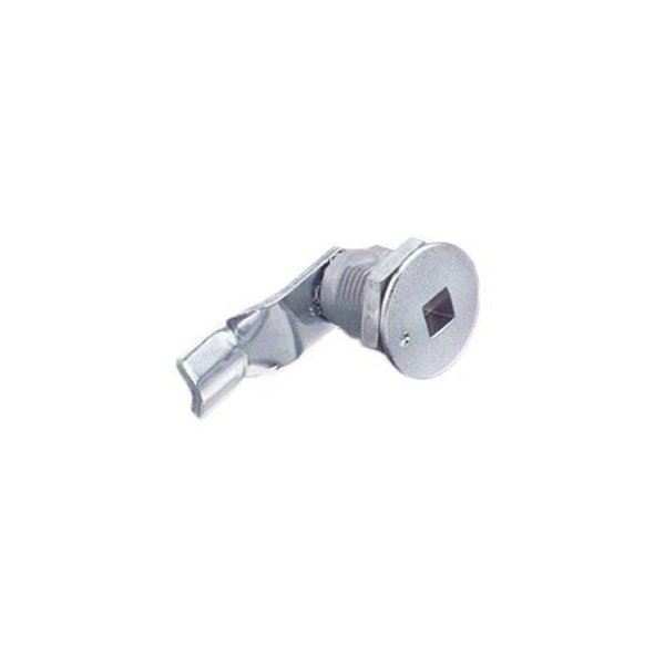 Southco Quarter-Turn Cam Latch, 8 mm Square Recess, 26mm 1.02 in Grip, Sealed Zinc Alloy - E5-2-081-101