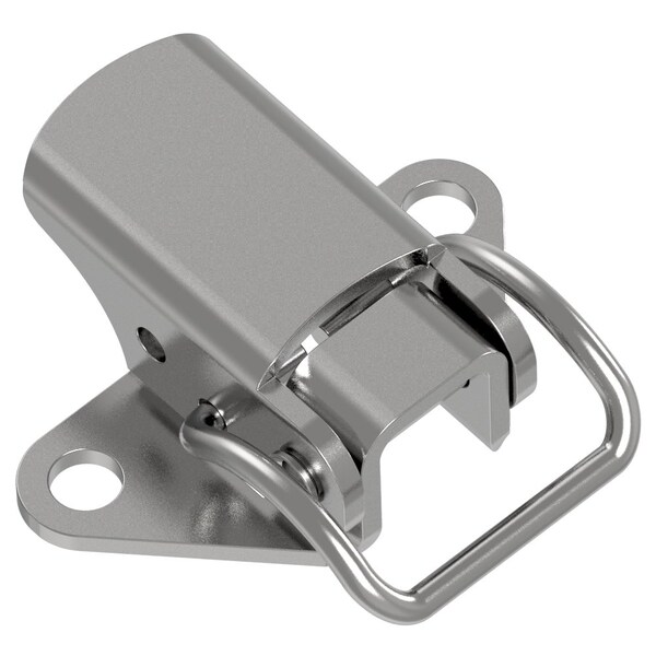 Southco Toggle Style Draw Latch, Small Size, Exposed Mount, Steel, Zinc Plate, Bright chromate - TL-20-102-07