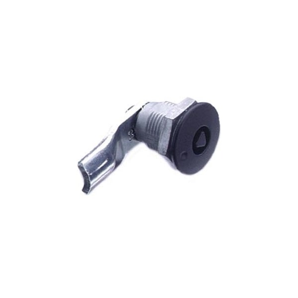 Southco Quarter-Turn Cam Latch, 7 mm Triangle Recess, 14mm .55 in Grip, Sealed Zinc Alloy - E5-2-025-041