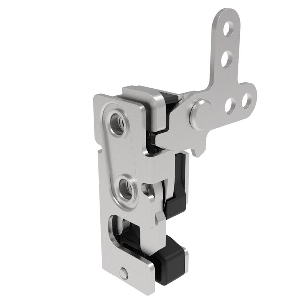 Southco Rotary Push To Close Latch, Small Size, Two Stage, with Integrated Bumper 2-Point Trigger - R4-10-32-305-20