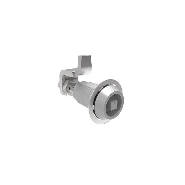 Southco Vise Action  Compression Latch, Large Size, 7 mm Square, Aluminum Alloy, Powder Coat, Silver - E3-224-176