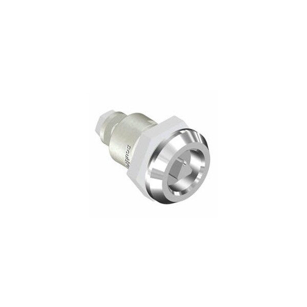 Southco Quarter-Turn Cam Latch, 7 mm Triangle Recess, Spring-return Actuator, Sealed Zinc Alloy - E5-6-022-TL0