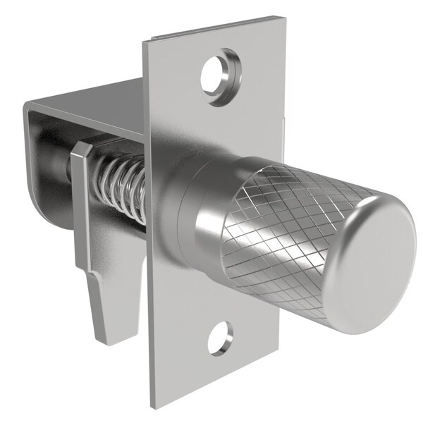 Southco Compression Latch, Adjustable Grip, Knurled Head, 9.5 - 31.8mm .38 - 1.25 in Grip Steel - 14-10-13-11