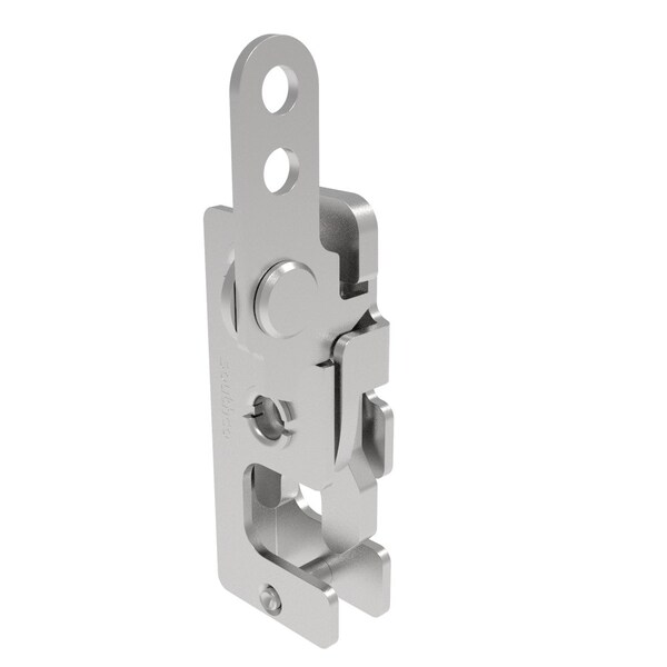 Southco Rotary Push To Close Latch, Small Size, Single Stage, In-Line Lever M6 Thread, Stainless Steel - R4-10-22-201-20