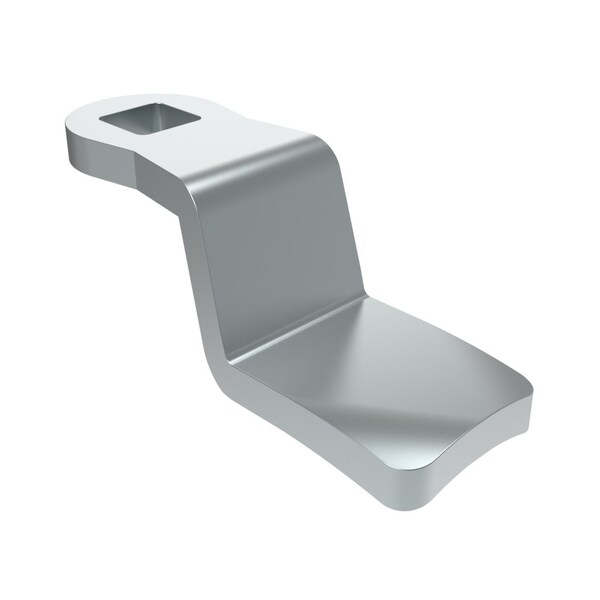Southco Quarter-Turn Cam Latch Cam, 34mm 1.34 in Grip, Steel, Zinc Plate, Bright chromate - E5-6118
