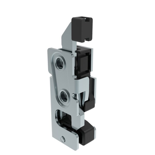 Southco Rotary Push To Close Latch, Small Size, Single Stage, with Integrated Bumper Direct Trigger - R4-10-11-905-10