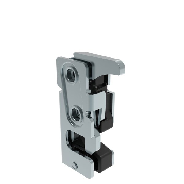 Southco Rotary Push To Close Latch, Small Size, Single Stage, with Integrated Bumper Hand Operated - R4-10-12-405-10
