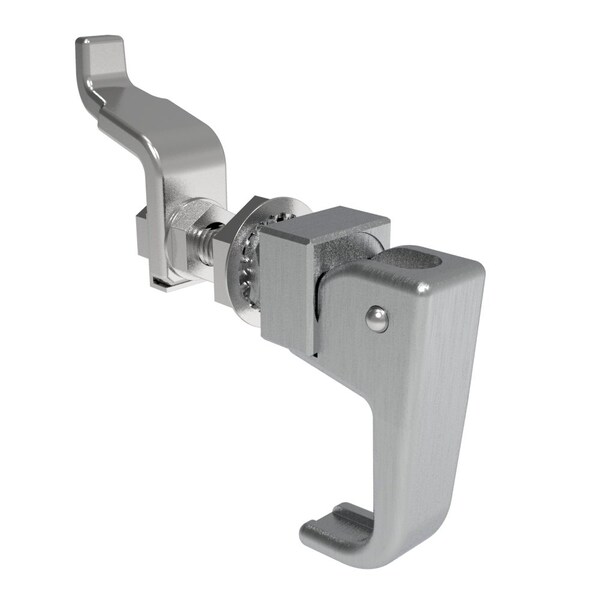 Southco Compression Latch, Lift & Turn, Small Size, Zinc Alloy , Chrome Plated, Brushed - 62-10-12