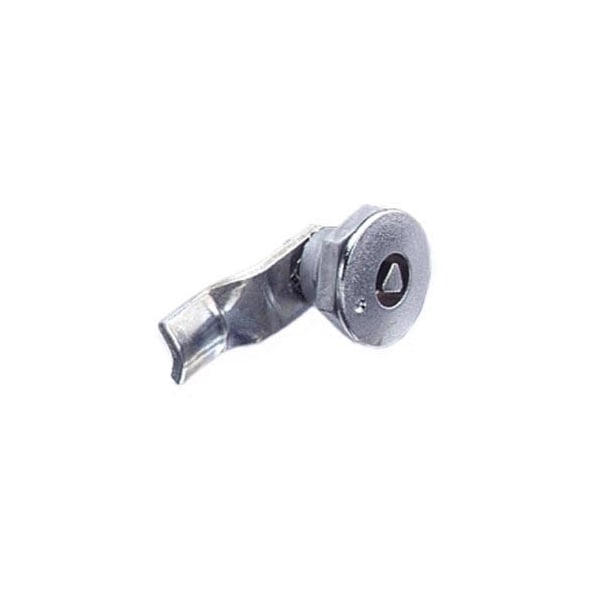 Southco Quarter-Turn Cam Latch, 7 mm Triangle Recess, 18mm .71 in Grip, Sealed Zinc Alloy - E5-1-021-101