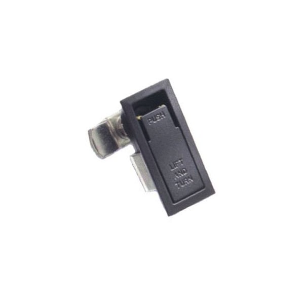 Southco Compression Latch, Lift & Turn, Small Size, Zinc Alloy , Powder Coat, Black - 62-74-25