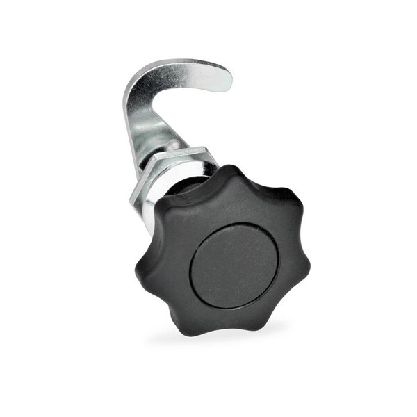 J.W. Winco JW Winco GN115.8-SG-18-H1-CR-1 Cam Latch, Hook Style - 115.8-SG-18-H1-CR-1