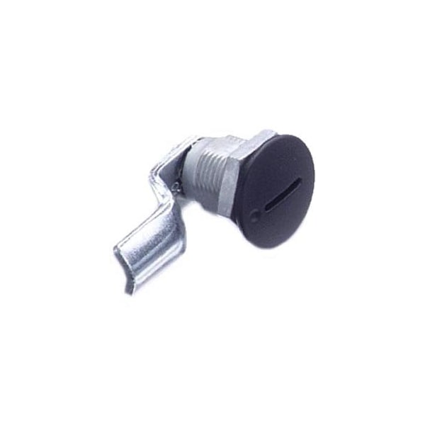 Southco Quarter-Turn Cam Latch, Slotted Recess, 12mm .47 in Grip, Not Sealed Zinc Alloy, Powder Coat - E5-2-005-030