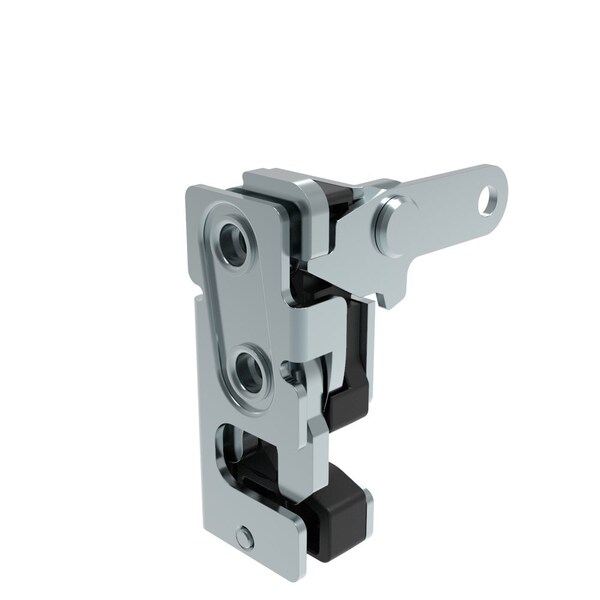 Southco Rotary Push To Close Latch, Small Size, Two Stage, with Integrated Bumper Perpendicular Lever - R4-10-32-105-10