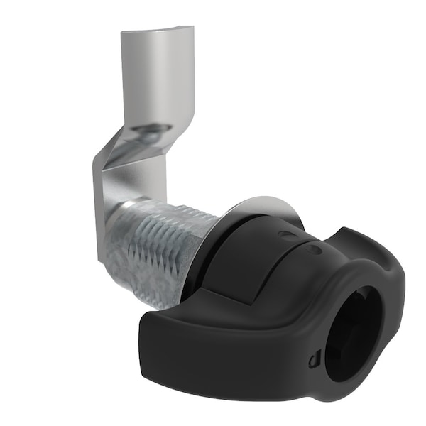 Southco Vise Action, Compression Latch, Large Size, Wing, Zinc Alloy Powder Coat, Black - E3-1059-035
