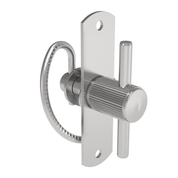 Southco Compression Latch, Self-Adjusting, T-Bar Head, Rivet / Screw thru hole Installation - 57-40-311-10