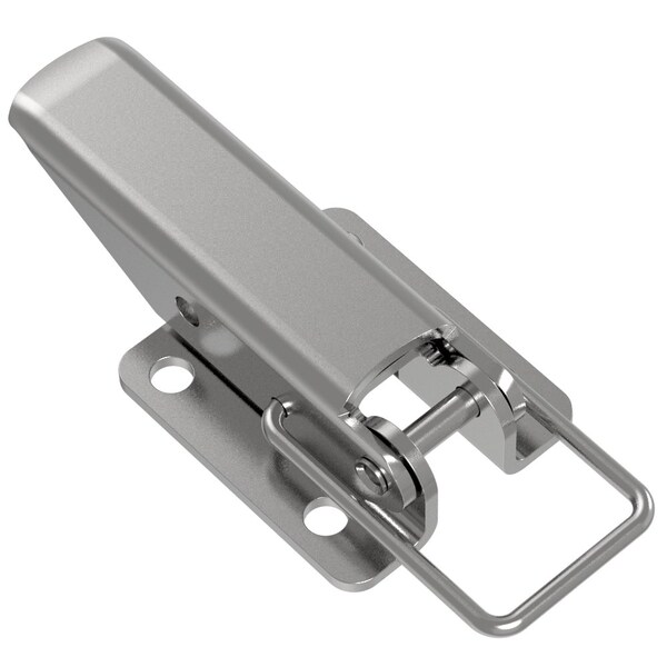 Southco Toggle Style Draw Latch, Medium Size, Exposed Mount, Stainless Steel, Passivated - TL-40-101-52