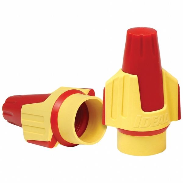 Twister Twist On Wire Connector, Red/Yellow, PK400 - 30-1347JR