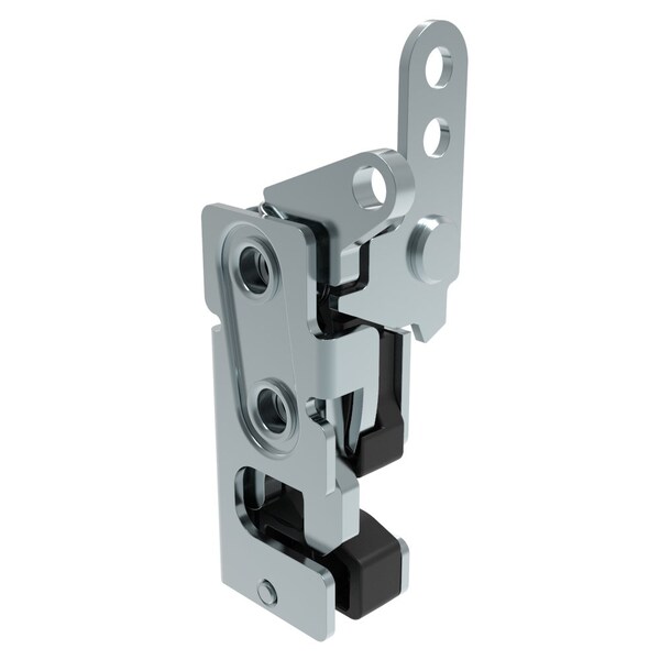 Southco Rotary Push To Close Latch, Small Size, Single Stage, with Integrated Bumper Dual Trigger - R4-10-12-805-10